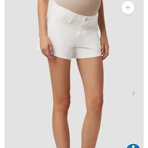 Hudson Jeans maternity White shorts NWOT